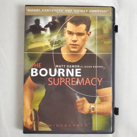 The Bourne Supremacy DVD Matt Damon Action Thriller Widescreen - Picture 1 of 3